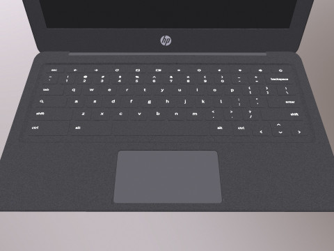HP Laptop 3D 模型