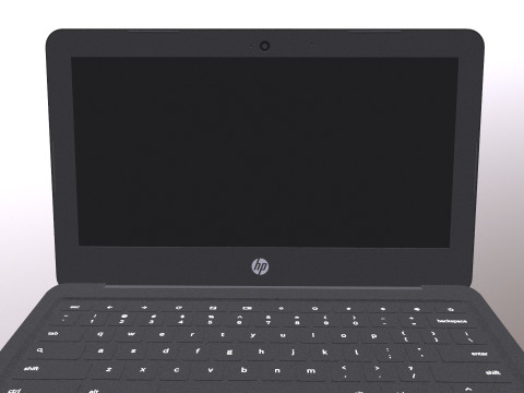 HP Laptop 3D 模型
