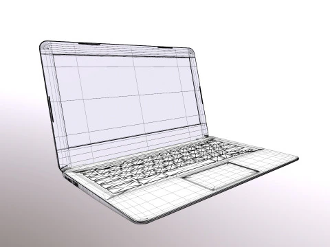 Laptop HP Model 3D