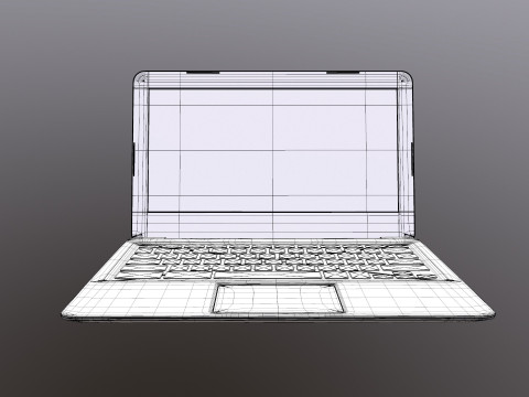 HP Laptop 3D 模型