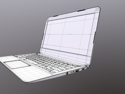 HP Laptop 3D 模型