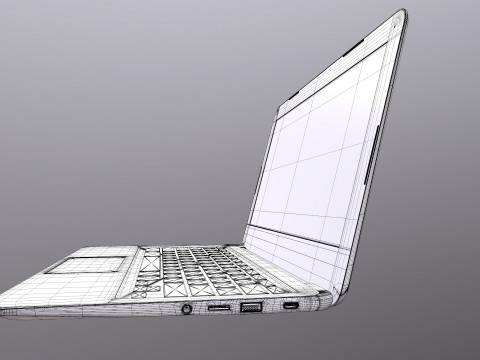HP Laptop 3D 模型
