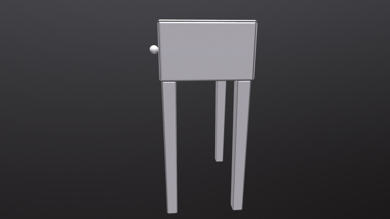 Side Table 3D-Modell .c4d .max .obj .3ds .fbx .stl .blend 