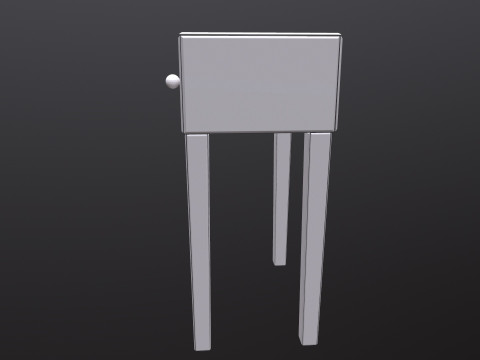 Side Table 3D Model