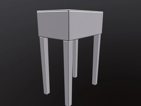 Side Table 3D Model