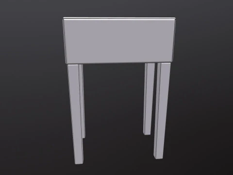 Side Table 3D Model