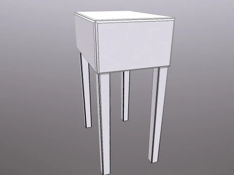 Side Table 3D Model