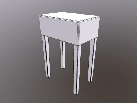 Side Table 3D Model