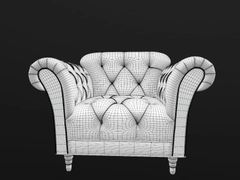 Диван 3D Модель