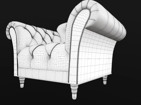 Диван 3D Модель