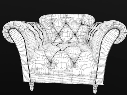 Диван 3D Модель