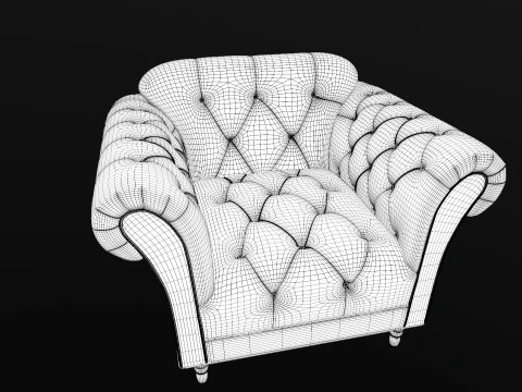 Диван 3D Модель