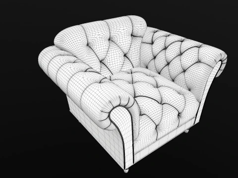 Диван 3D Модель