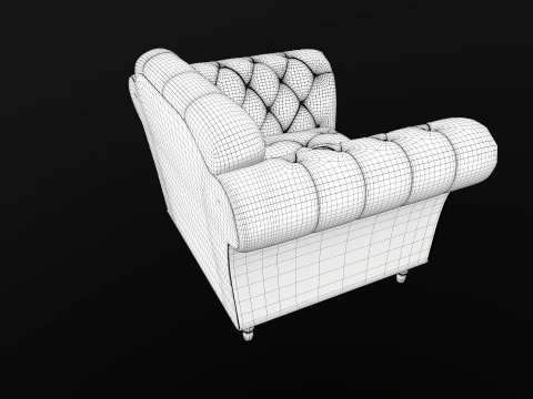 Диван 3D Модель