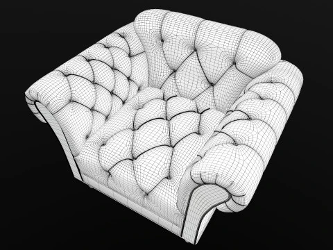 Диван 3D Модель