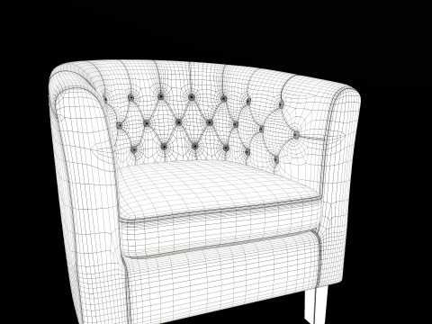 Sofa Fabric 3D 模型
