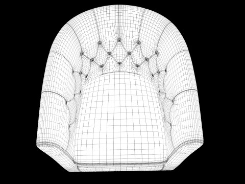 Sofa Fabric 3D 模型