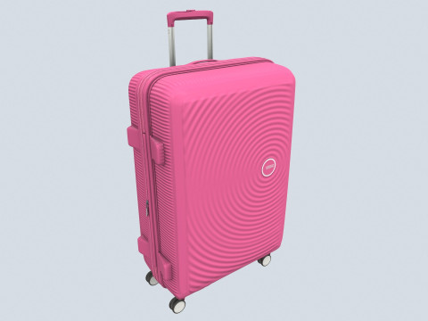 American Tourister bag 3D 모델
