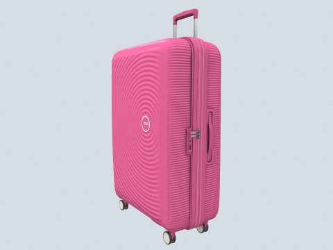 American Tourister bag 3D 모델