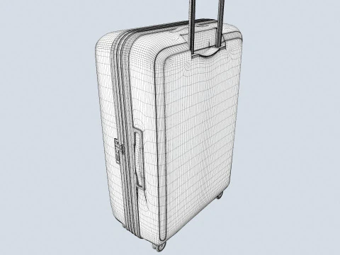 American Tourister bag 3D Model