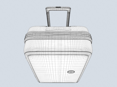 American Tourister bag 3D 모델