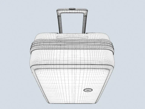 American Tourister bag 3D Model