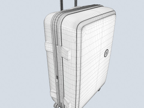 American Tourister bag 3D 모델