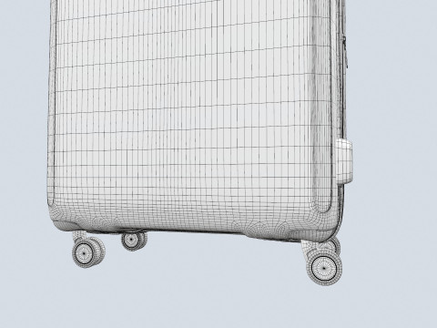 American Tourister bag 3D 모델