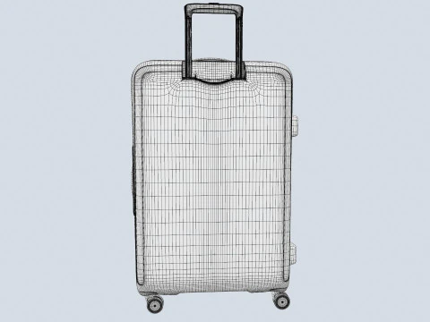 American Tourister bag 3D Model