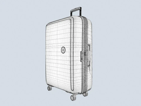 American Tourister bag 3D Model