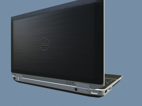 Dell Laptop 3D-Modell