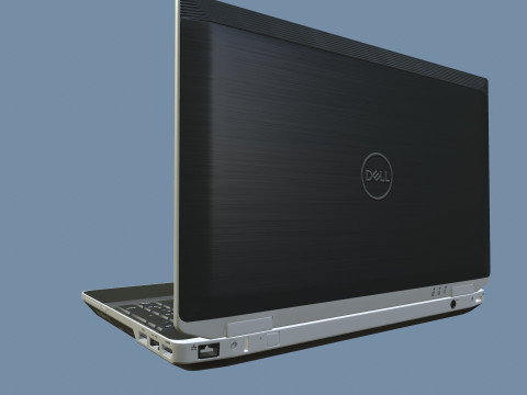 Dell Laptop 3D 模型