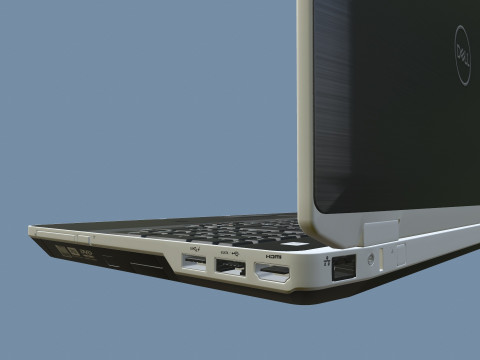Dell Laptop 3D 模型