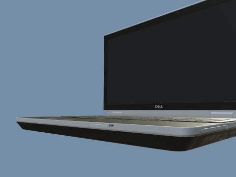 Dell Laptop 3D 模型
