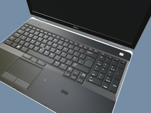 Dell Laptop 3D 模型