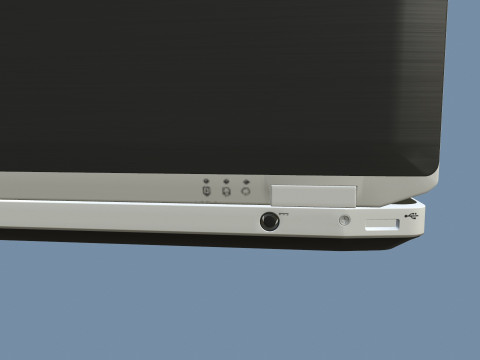 Dell Laptop 3D 模型
