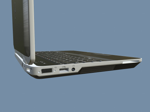 Dell Laptop 3D 模型