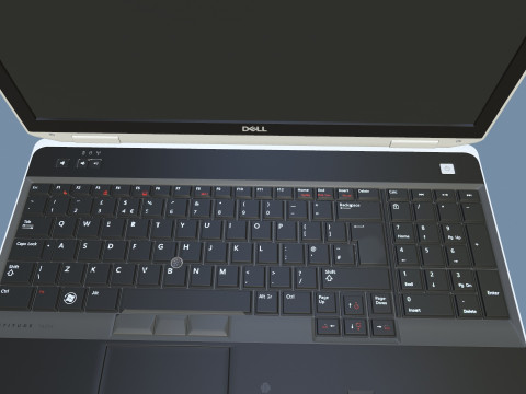 Dell Laptop 3D 模型