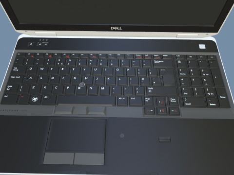 Dell Laptop 3D 模型