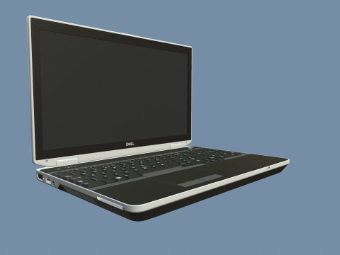 Dell Laptop 3D 模型