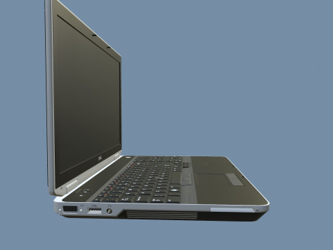 Dell Laptop 3D 模型
