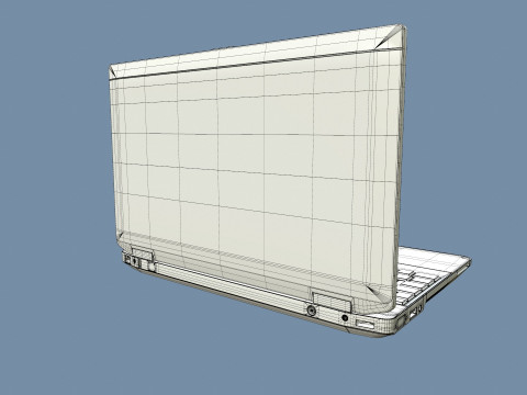 Dell Laptop 3D 模型
