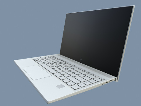 HP Laptop Modelo 3D