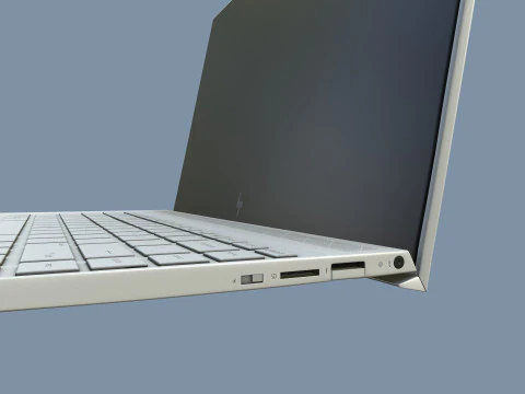 एचपी लैपटॉप 3D मॉडल