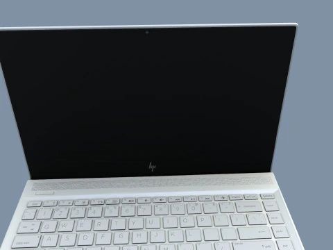 एचपी लैपटॉप 3D मॉडल