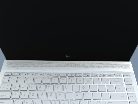 HP Laptop Modelo 3D
