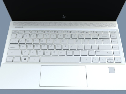 HP Laptop Modelo 3D