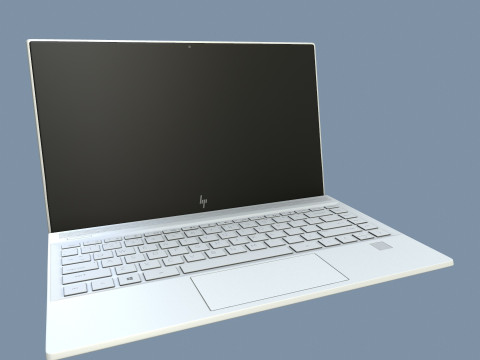 HP Laptop Modelo 3D