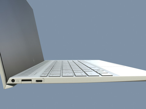 HP Laptop Modelo 3D