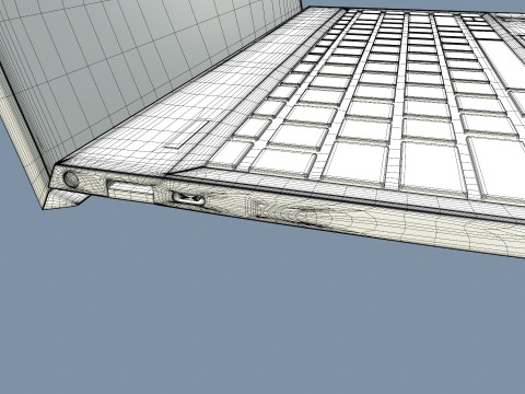 HP Laptop Modelo 3D